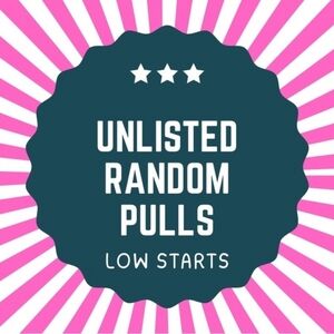 *FOR LIVE SALE* RANDOM PULLS‎ $5 START NO CANCELATIONS!!!